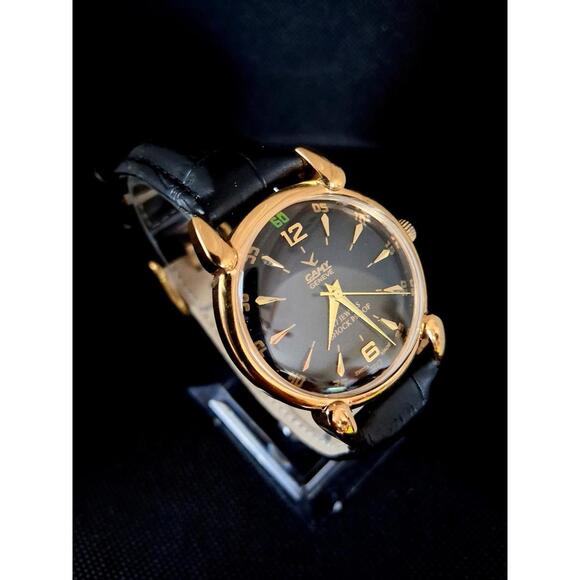 Camy Other - Vintage Camy Men's Leather Mechanical Watch RARE‎